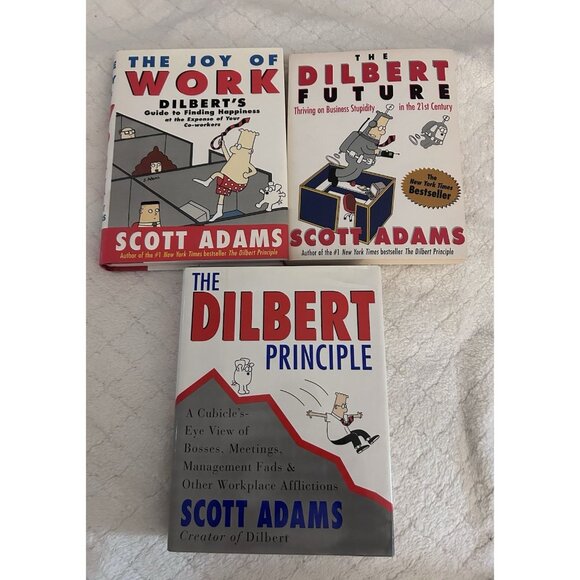 DILBERT and DOGBERT Office Lot of 10 Paperback/Hardback Scott Adams Phone Cards - Picture 4 of 6